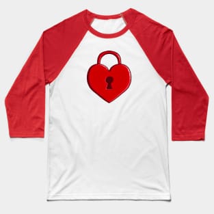 Heart on lockdown Baseball T-Shirt